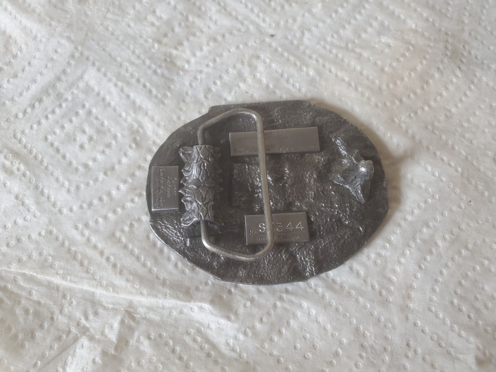 Metal Belt Buckle TISCO 52 Years Tractor Implement Supply Company