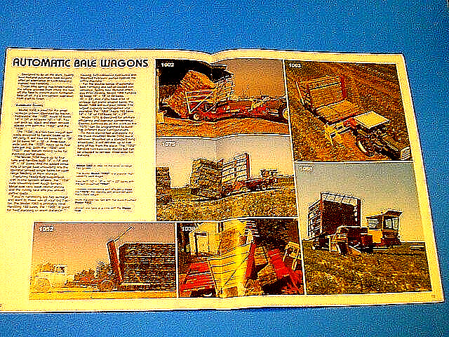 VINTAGE 1980 SPERRY NEW HOLLAND EQUIPMENT BUYERS GUIDE BROCHURE CATALOG 24 PAGES