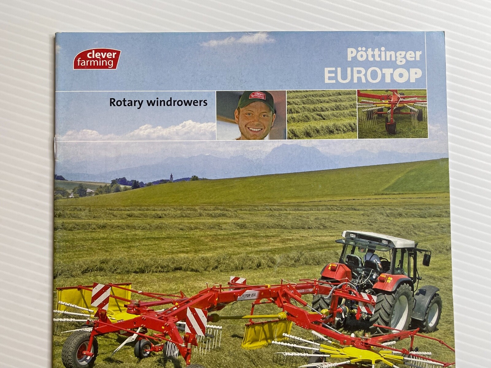 Pottinger Rotary Windrowers Sales Brochure *2010s* (Showroom Sales Book)