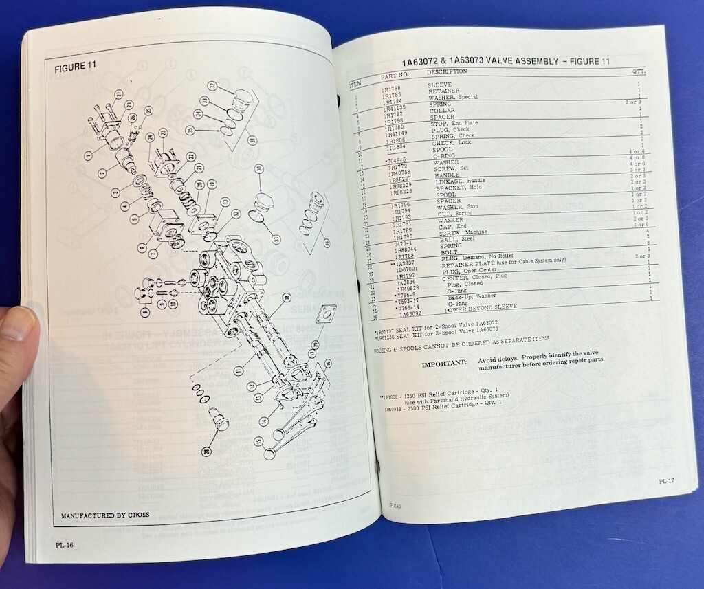 Farmhand XL 940 Loader Parts Setup & Operators Manual