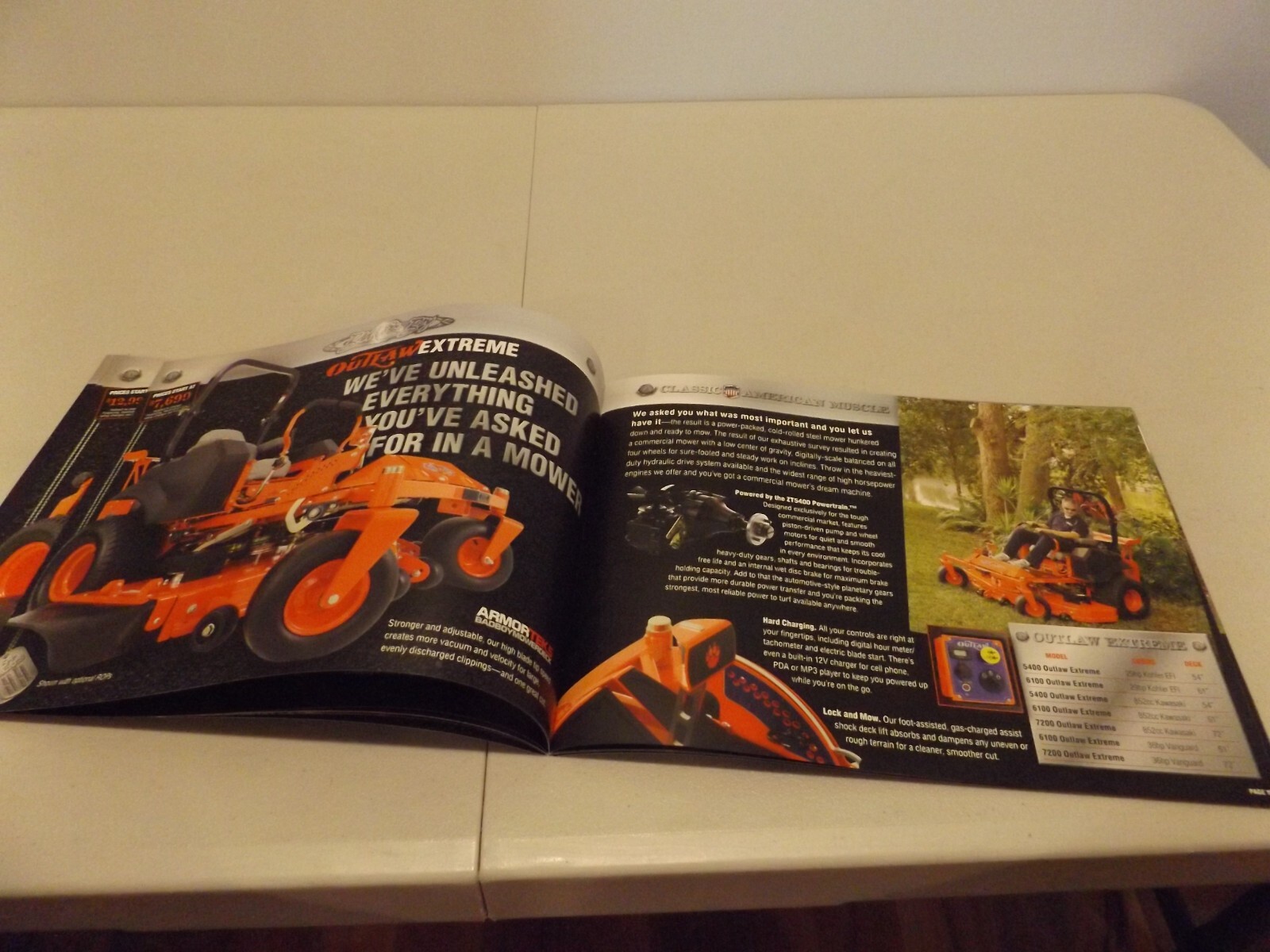 BAD BOY MOWERS, “MOW WITH A ATTITUDE”, 2013
