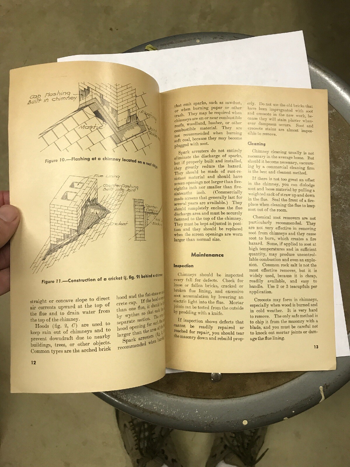 Fireplaces and Chimneys – USDA Farmers’ Bulletin No. 1889 – 1963