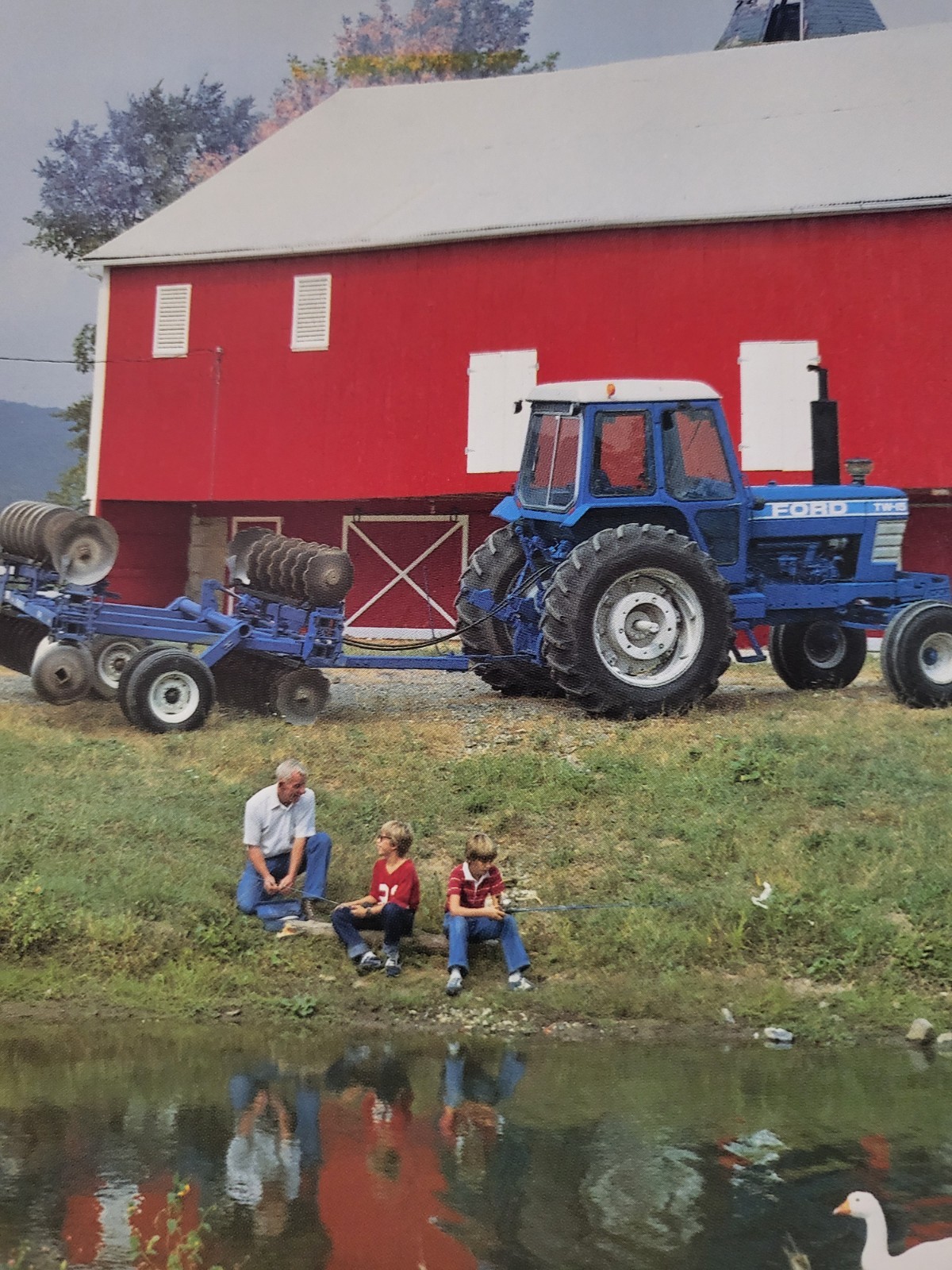 1984 Vintage Ford 200-251 Disk Harrow BROCHURE Tractor on Cover: TW-15 Troy, MI.