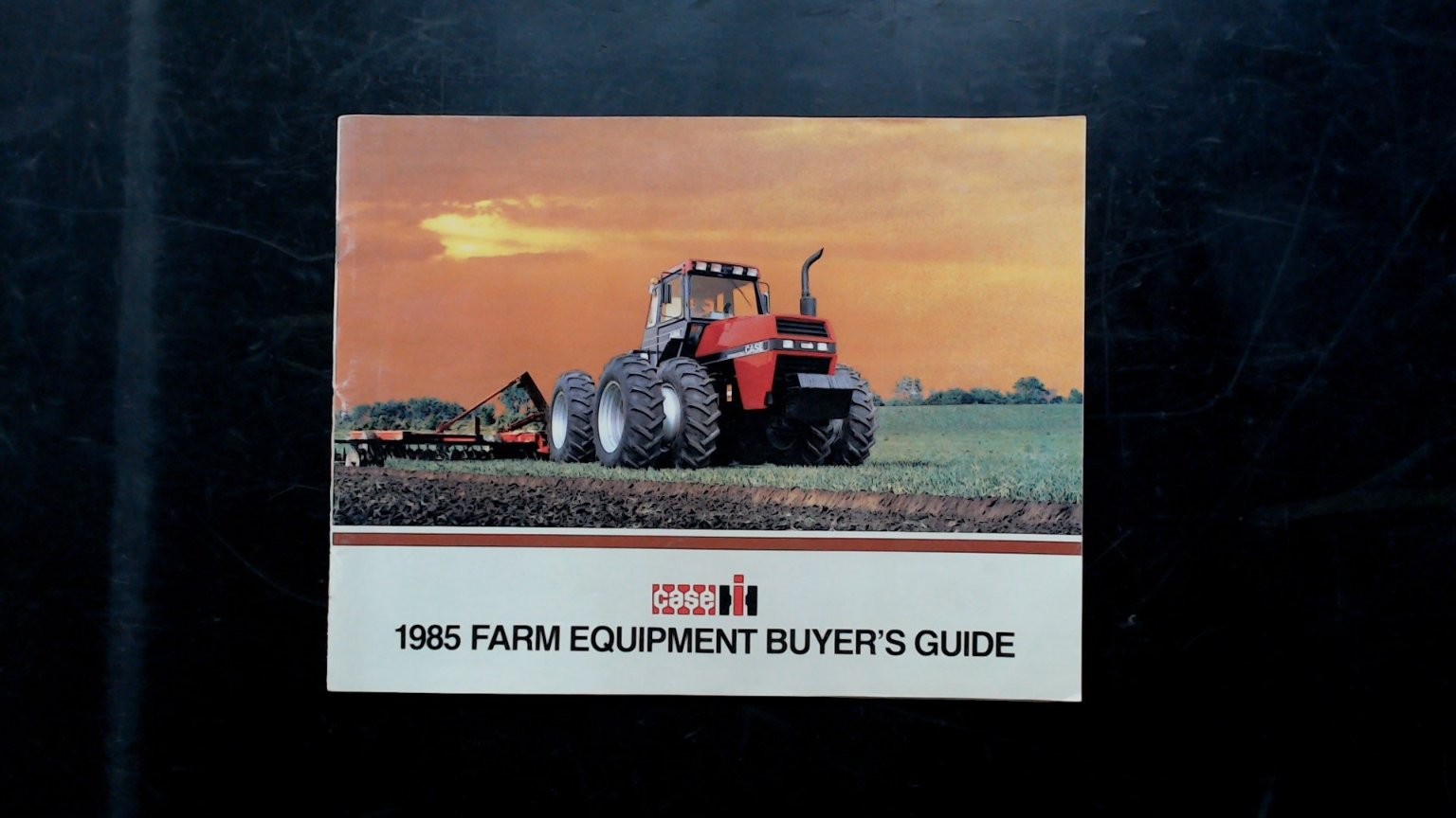 Case IH 1985 Farm Equipment Buyer’s Guide Vintage Agriculture Brochure