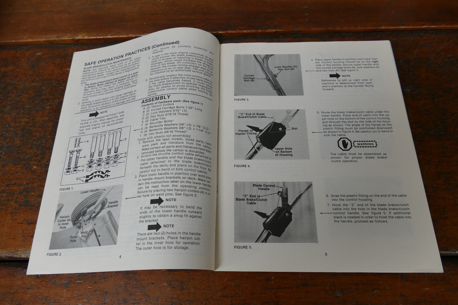 1983 Coast to Coast Owner’s Manual 20” Rotary Lawn Mower Model # 114-074-054