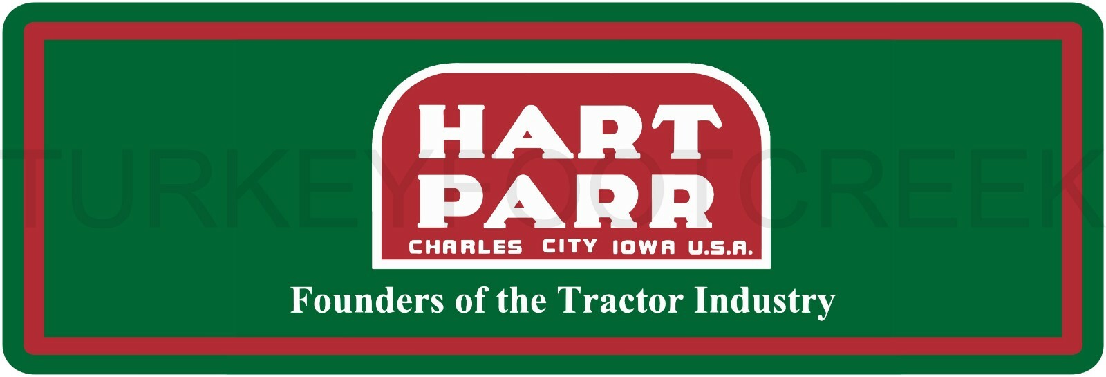 Hart Parr Tractor 6″ x 18″ Metal Sign