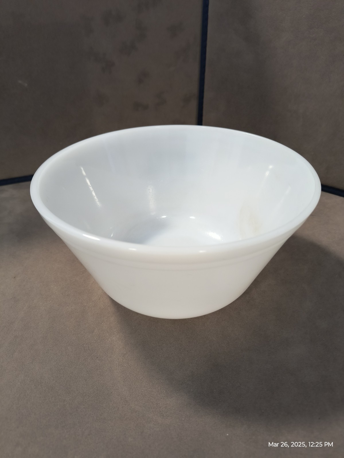 Vintage Federal Glass Marten’s Seed Store Ute, Iowa Advertising Mixing Bowl P5