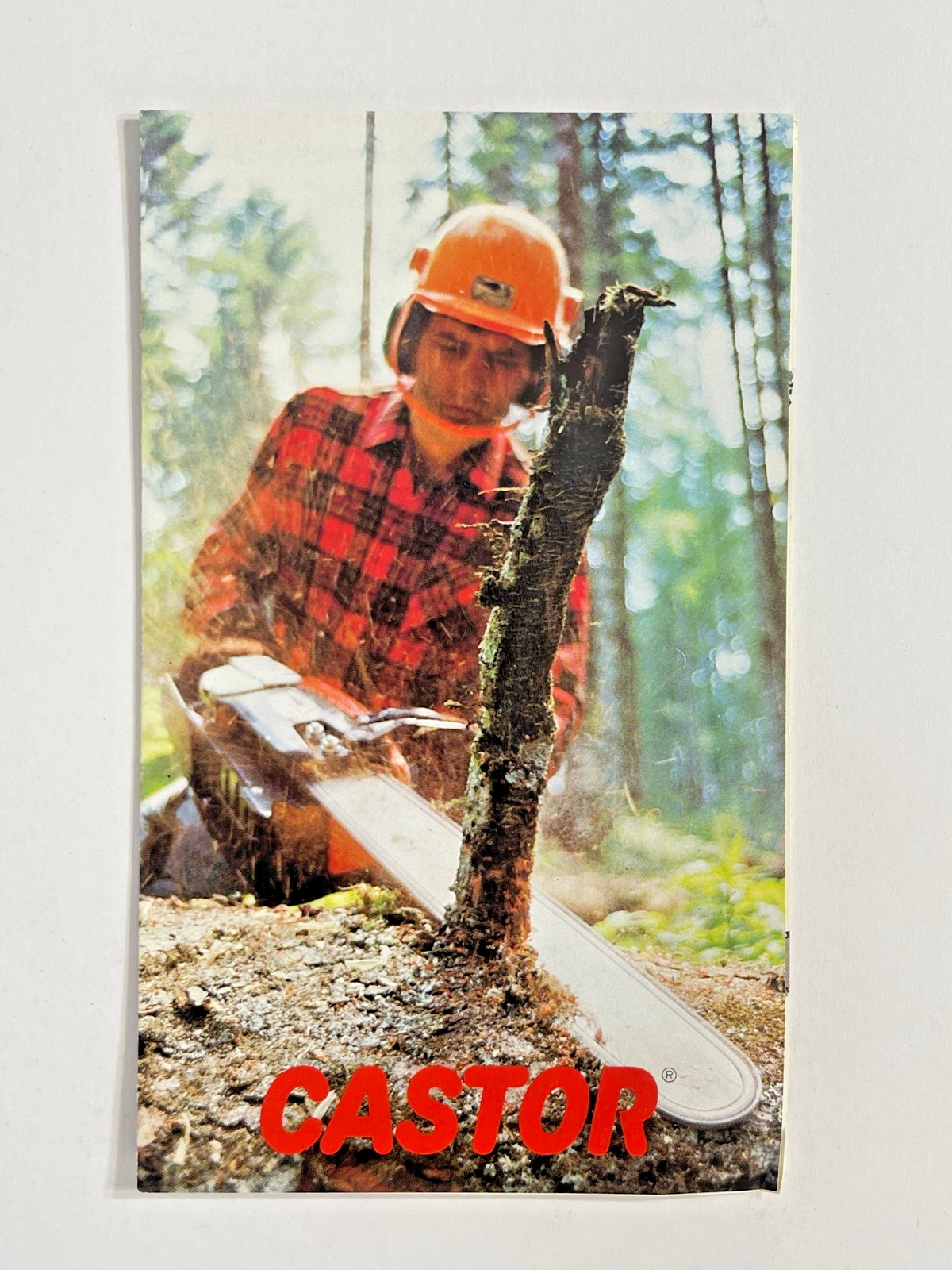 Vintage Original 1980s – Castor Brand Chainsaw Sales Brochure