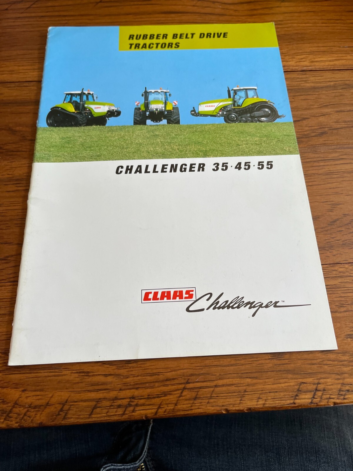 Claas 35 45 55 Challenger Tractor Brochure FCCA
