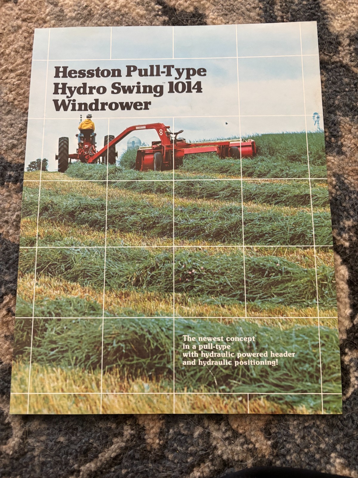Hesston 1014 Windrowers Brochure AMIL26