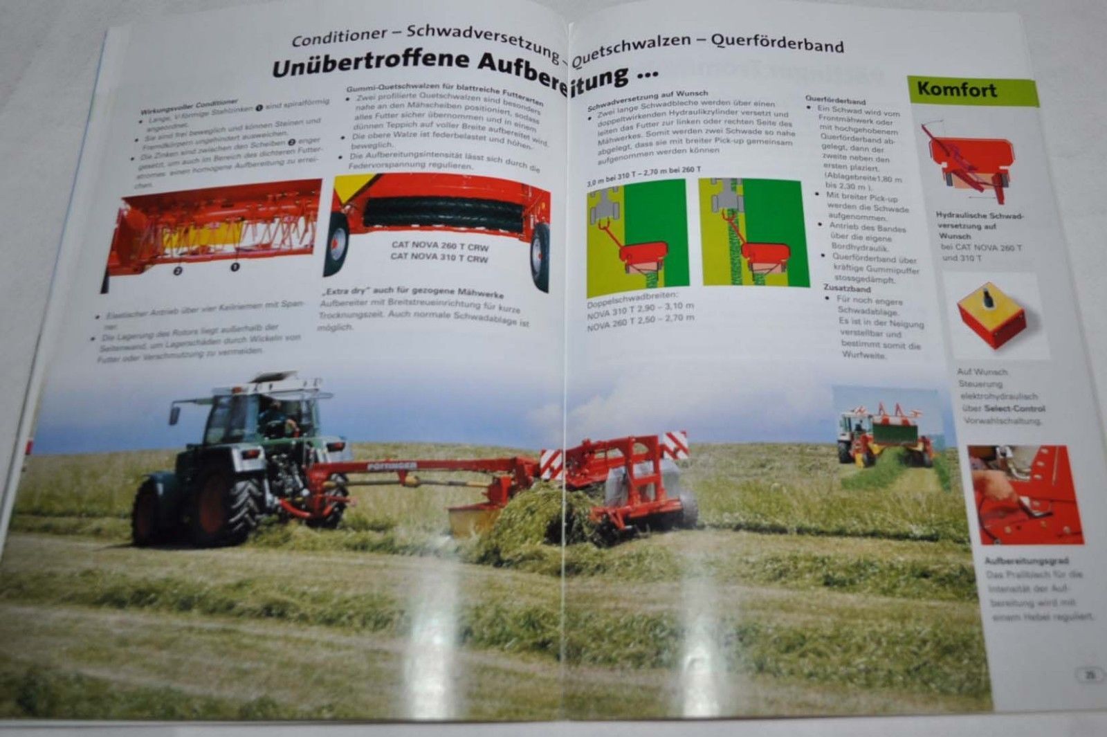 Pottinger NovoCat EuroCat Landmaschinen Traktor Tractor Brochure Prospekt
