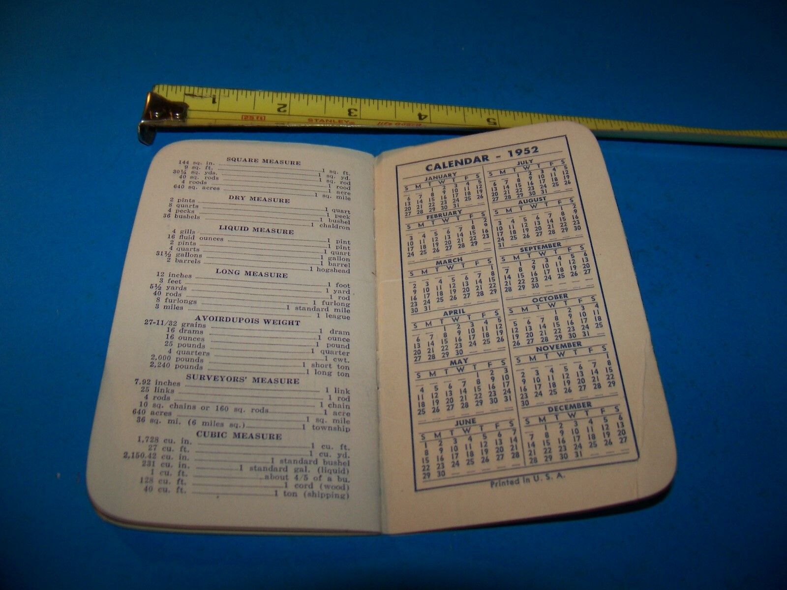 Royster Fertilizer “Daily Reminder” Memo Booklet 1951 F.S. Royster Guano Comp.