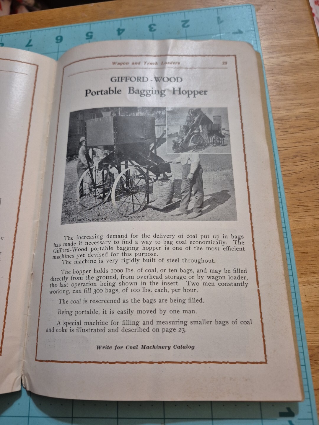 1916 Original Gifford-Wood Co. Wagon Loaders No. 22 Catalog