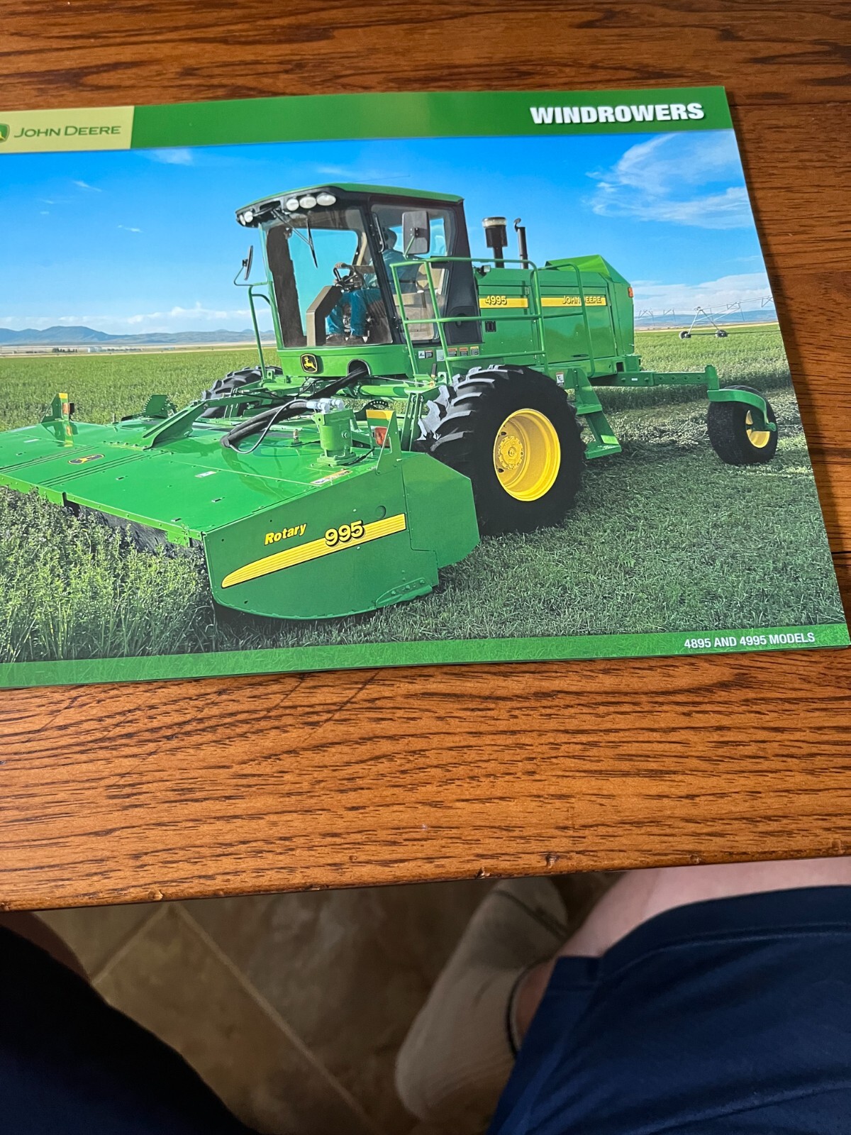 John Deere Windrowers For 2006 Brochure FCCA