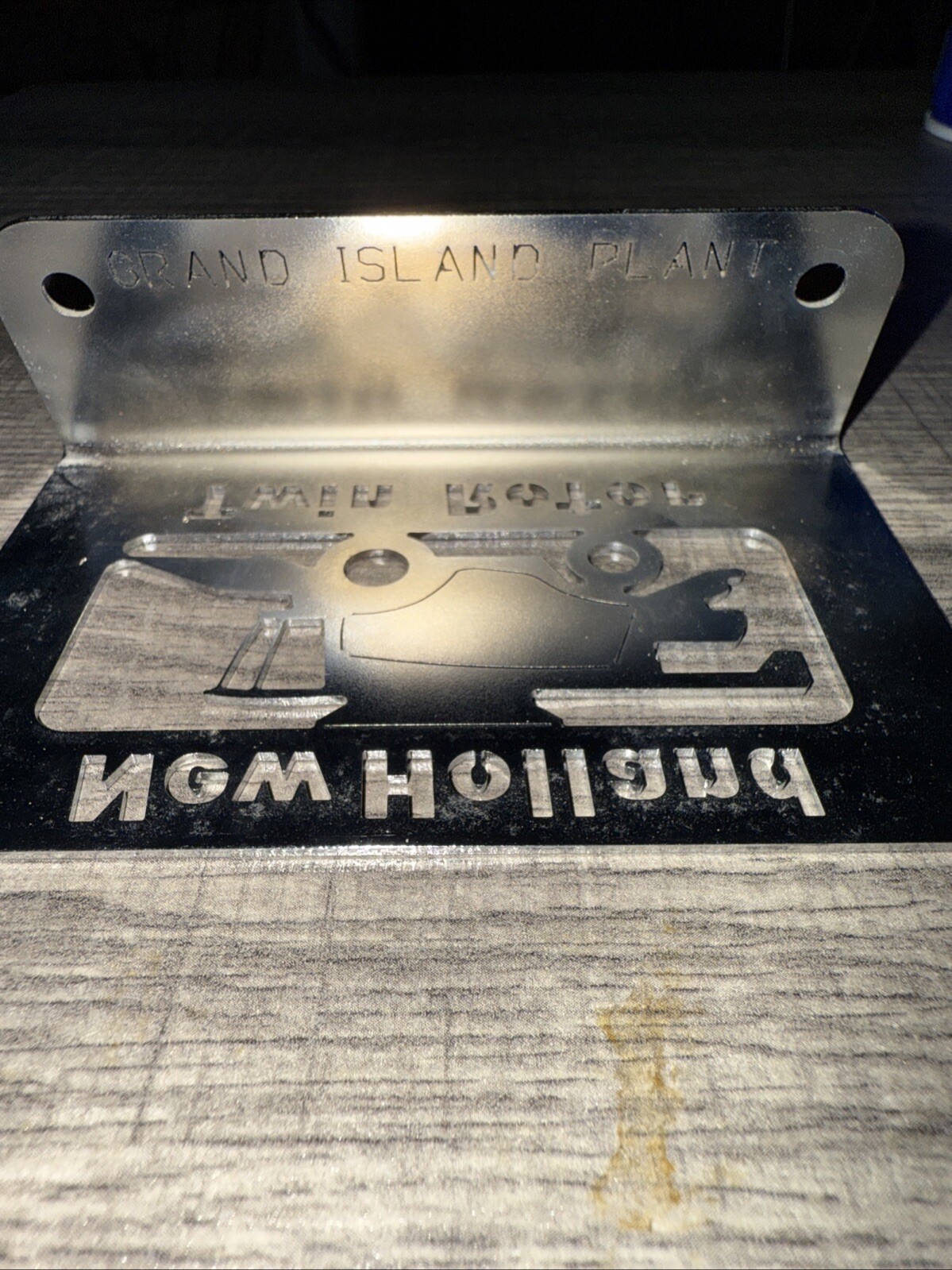 New Holland Equipment Desk Signs Metal Twin Rotor Harvester Grand Island Plant