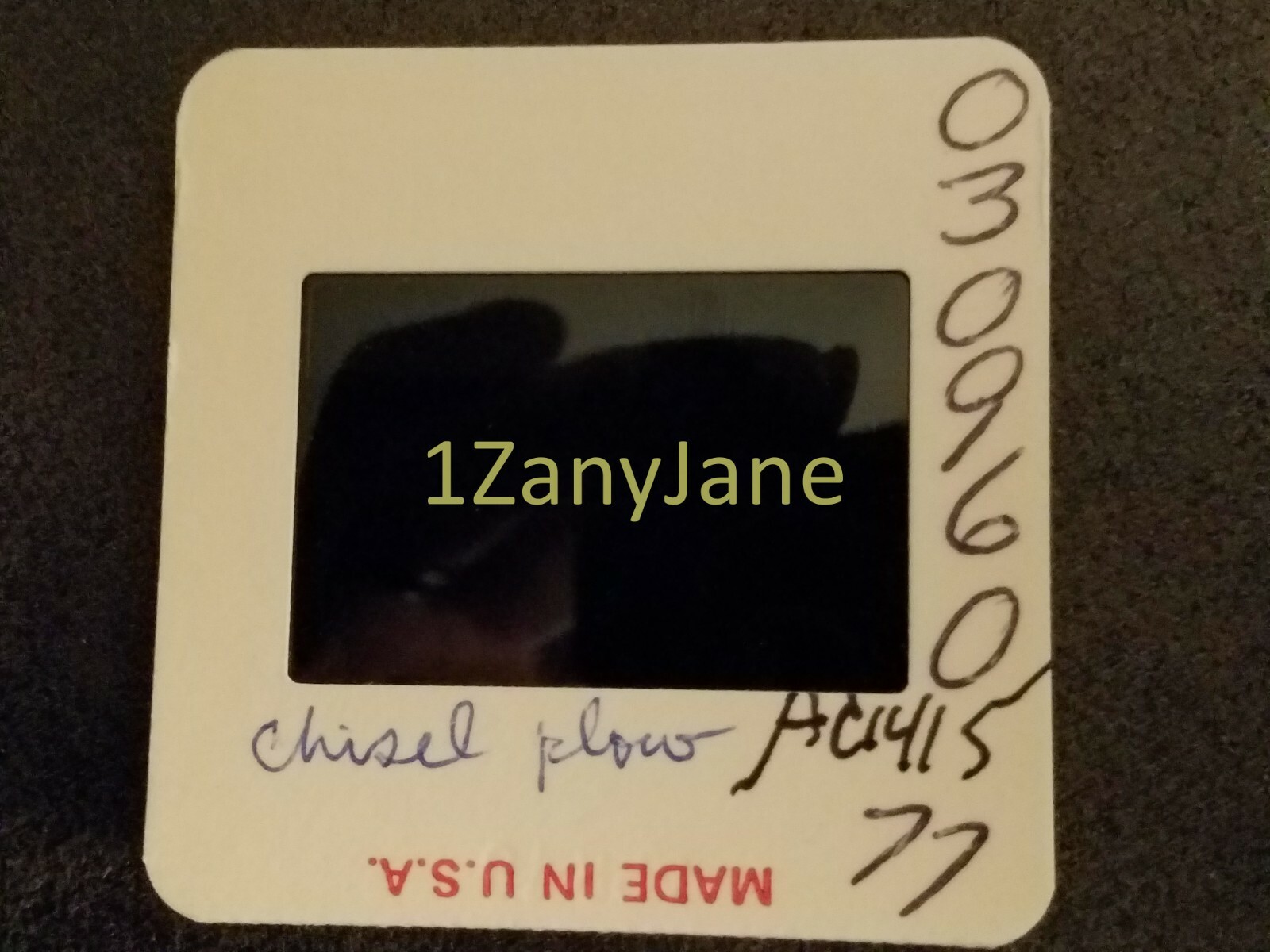 AC1415 35mm Slide of an Allis-Chalmers from MEDIA ARCHIVES TRACTOR/CHISEL PLOW