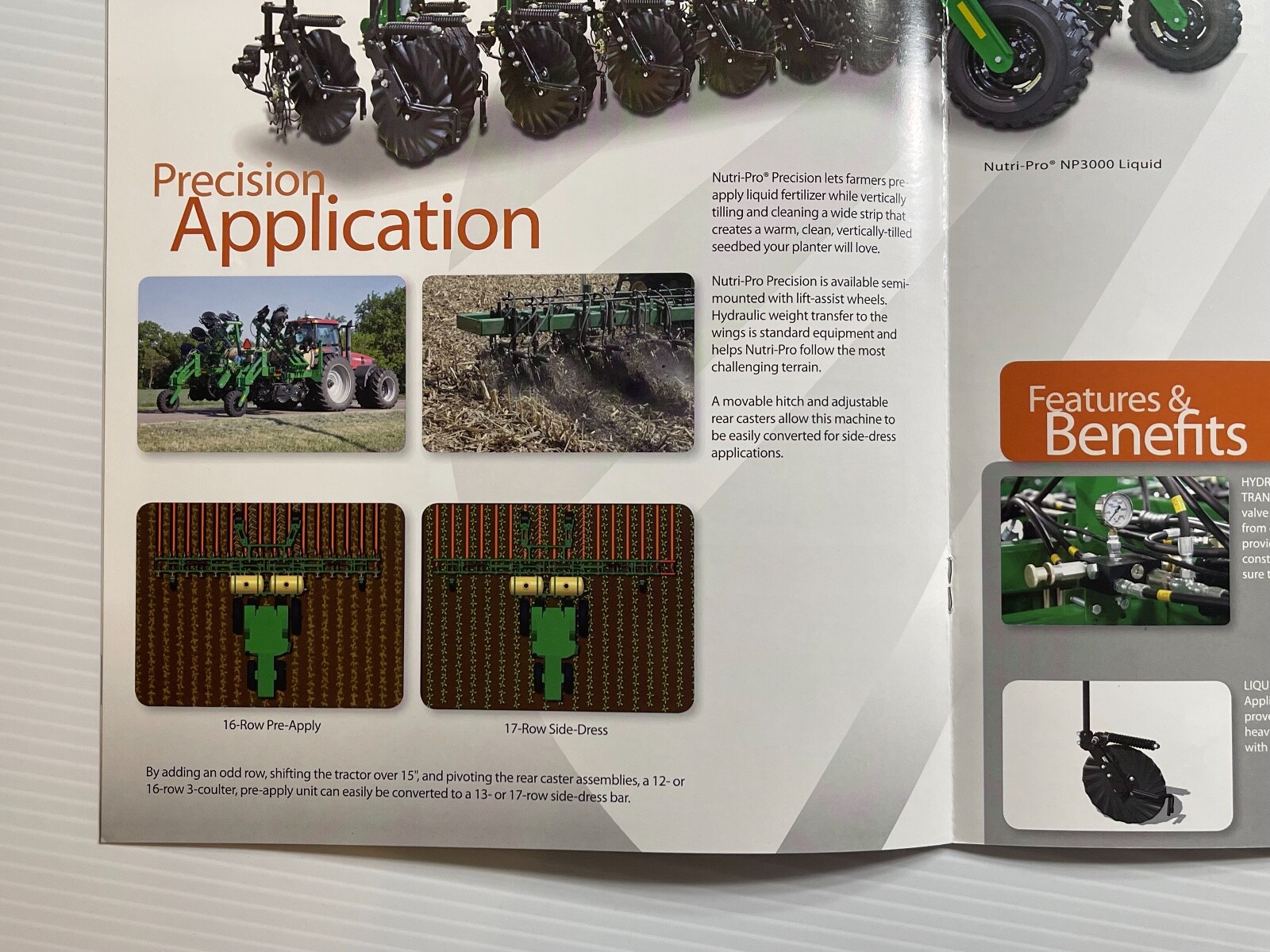 Great Plains Nutri-Pro Application System Sales Brochure (Showroom Sales Book)