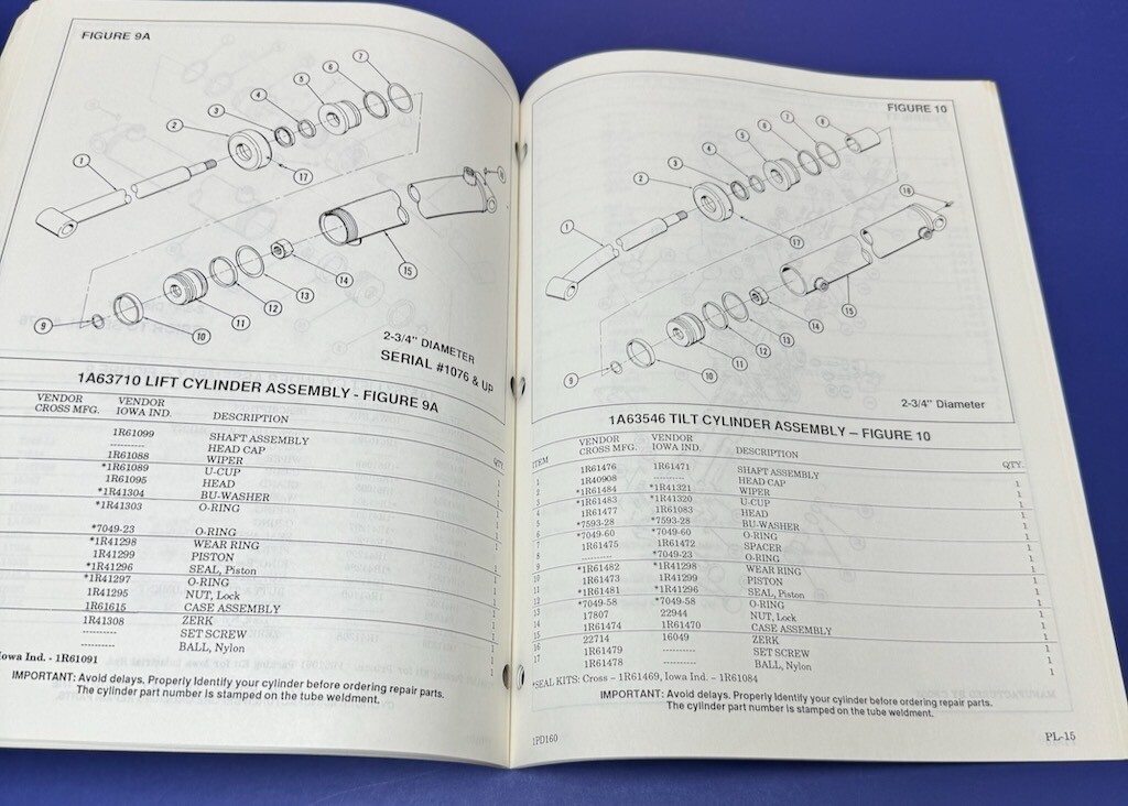 Farmhand XL940 Loader Operator’s & Parts Manual