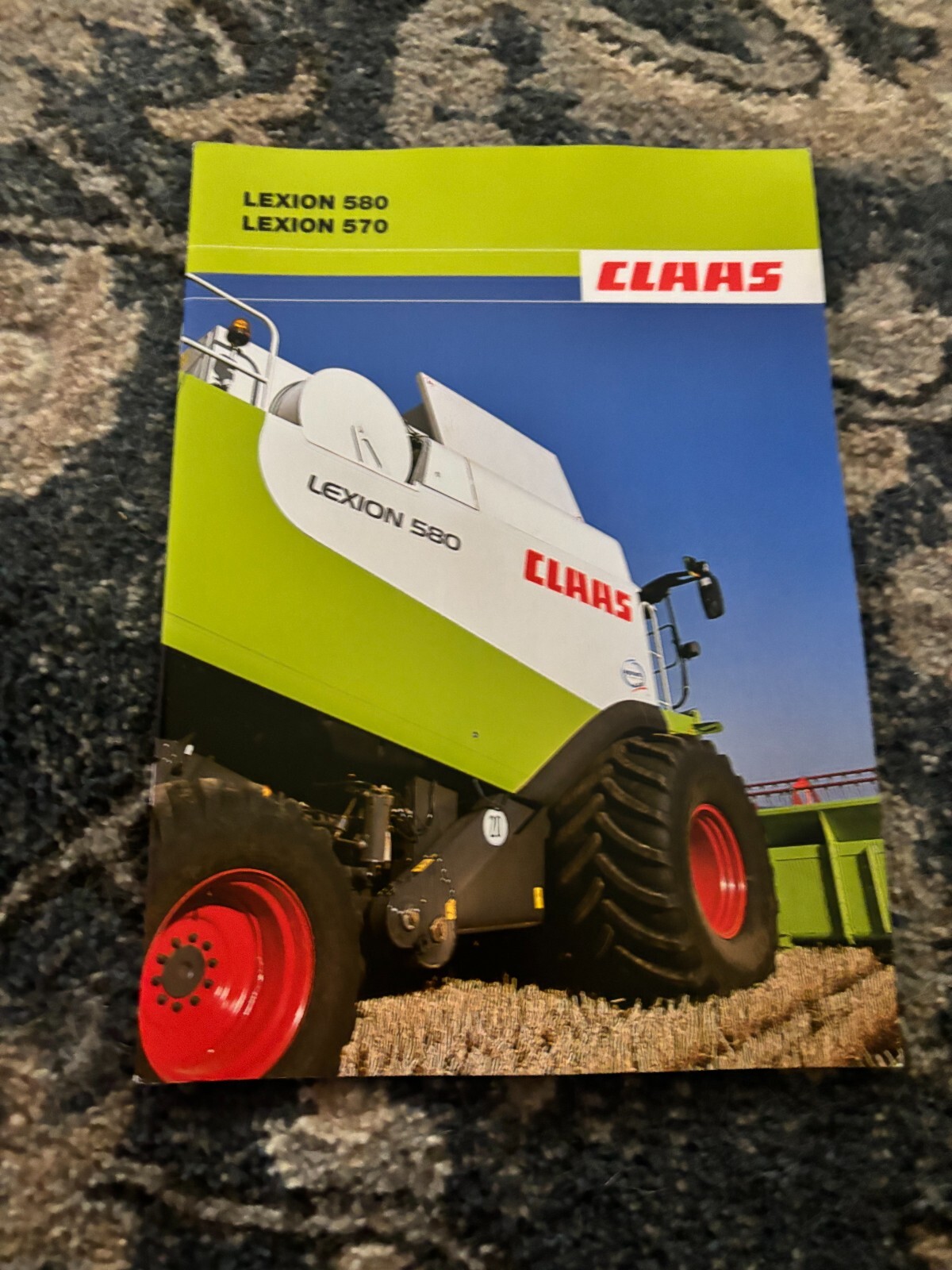 Claas Lexion 580 570 Combine Brochure FCCA25