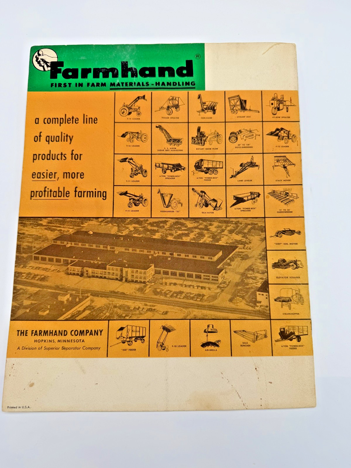 Farmhand Kromer Power Sprayers Brochure