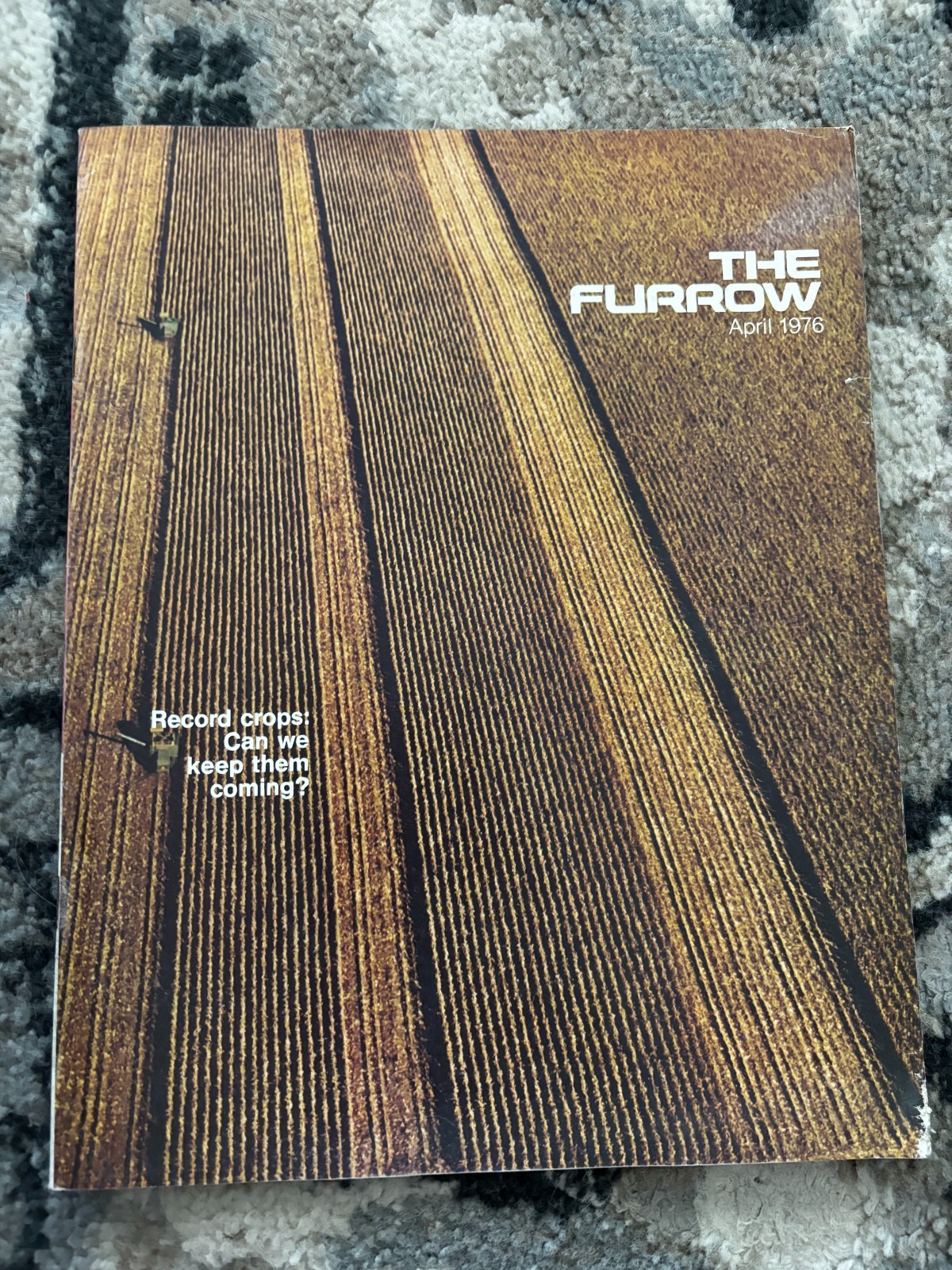 John Deere Furrow Magazine April 1976 Brochure DCPA26