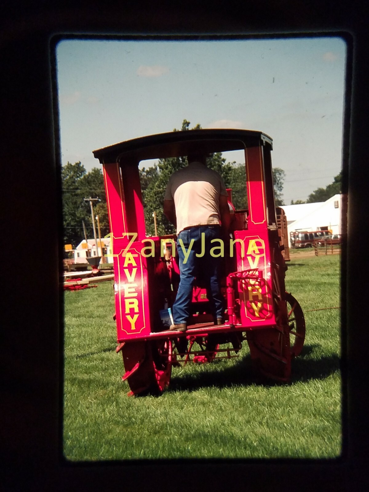 AC3910 35mm Slide of an Allis-Chalmers from MEDIA ARCHIVES AVERY COVERED CAB