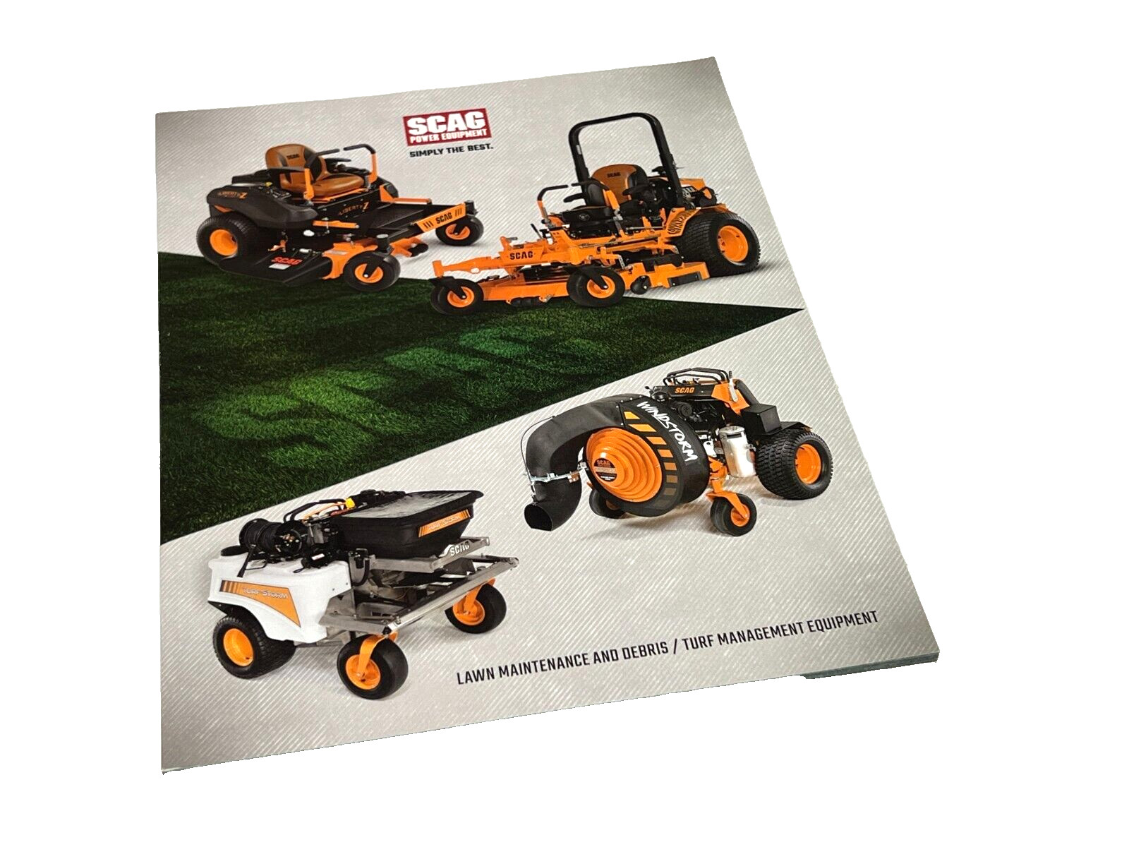 SCAG Lawn Maintenance and Debris – Turf Management Equipment Brochure