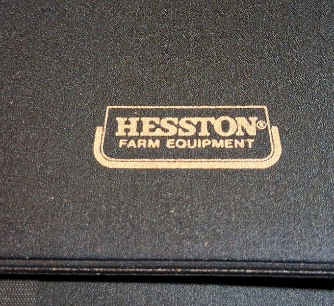 Hesston Leather Address Book Business Card Holder In Box NEW