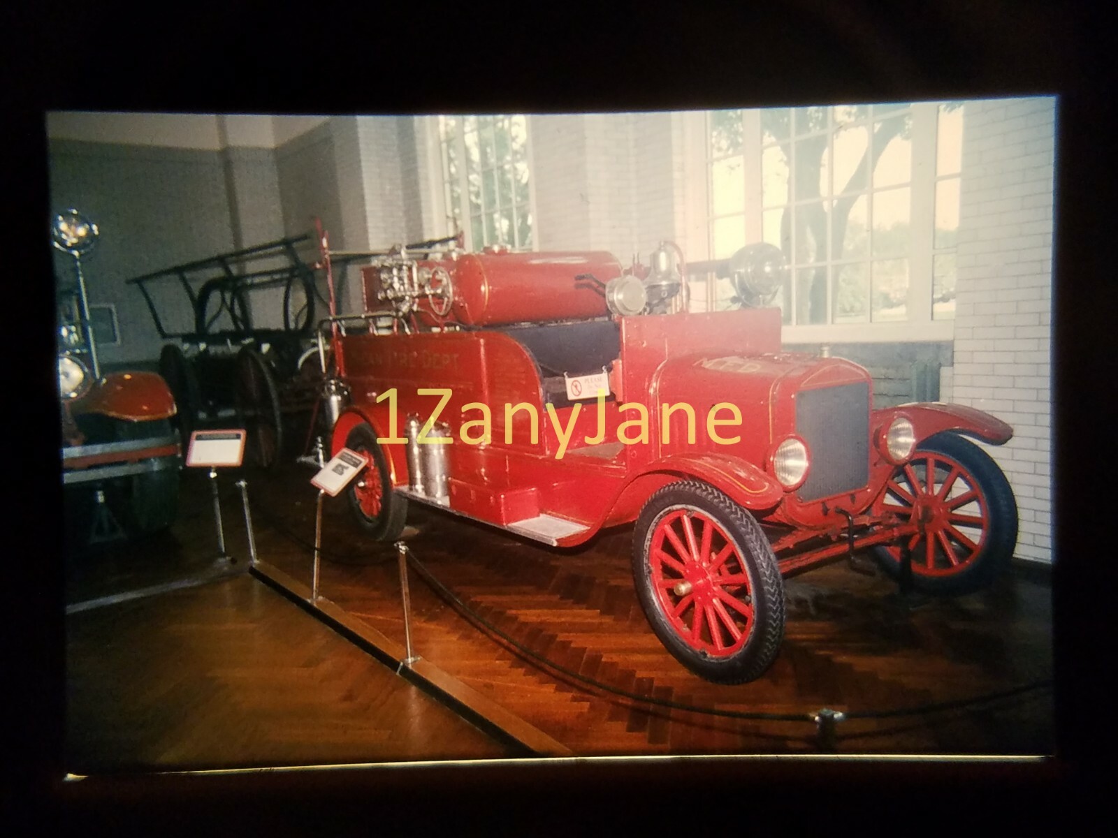 AC4316 35mm Slide of an Allis-Chalmers from MEDIA ARCHIVES 26 FORD FIRE TRUCK