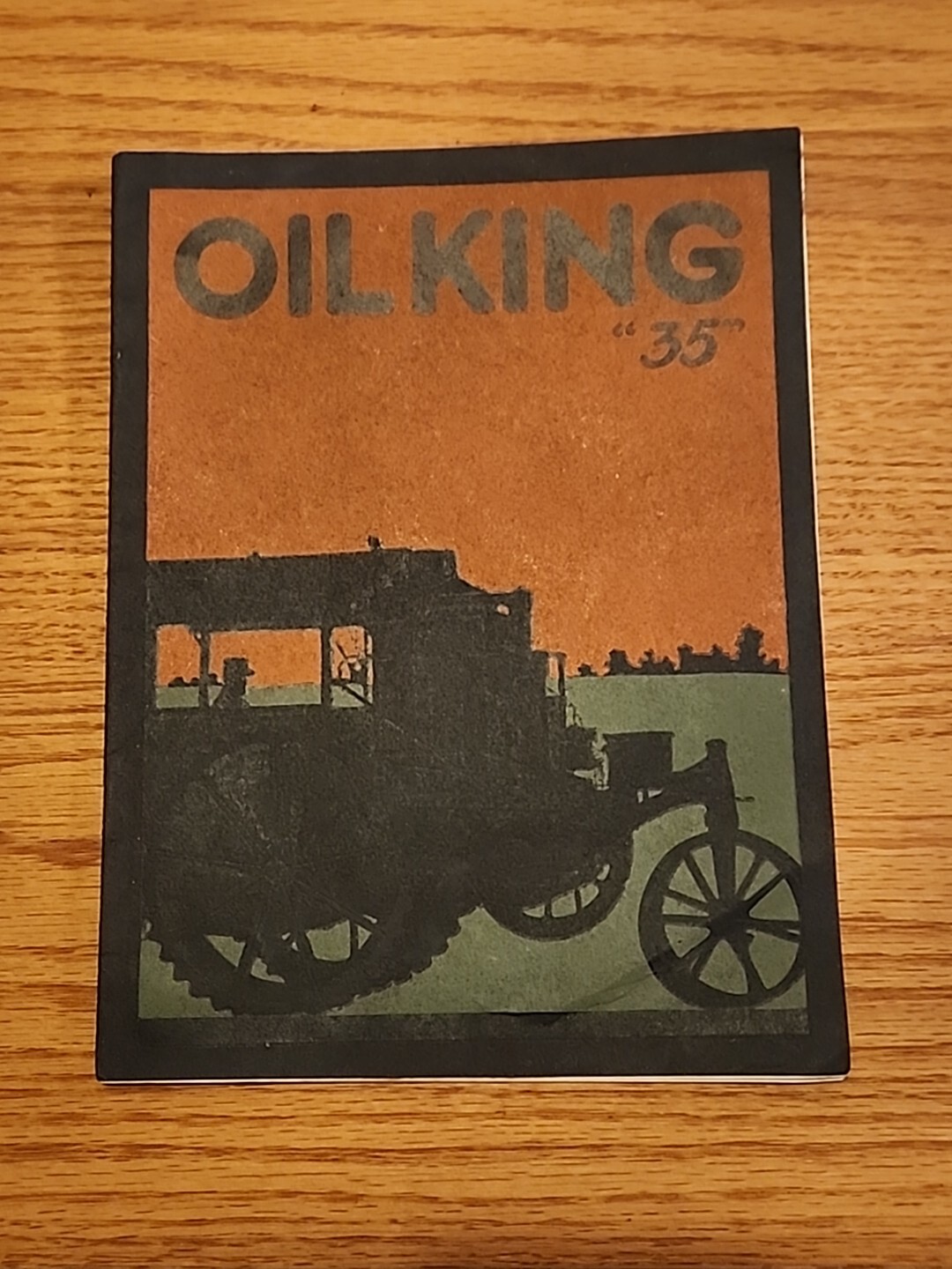 1910’s Hart Parr Oilking 35 Prairie Tractor Sales Brochure Catalog Original