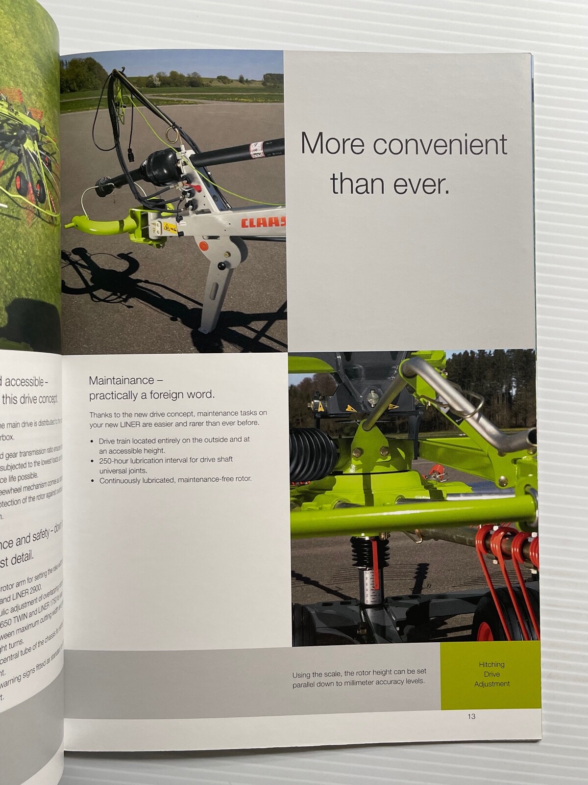 CLAAS Liner Rakes Sales Brochure *2010* (Showroom Sales Book) *1650 – 750 Twin*