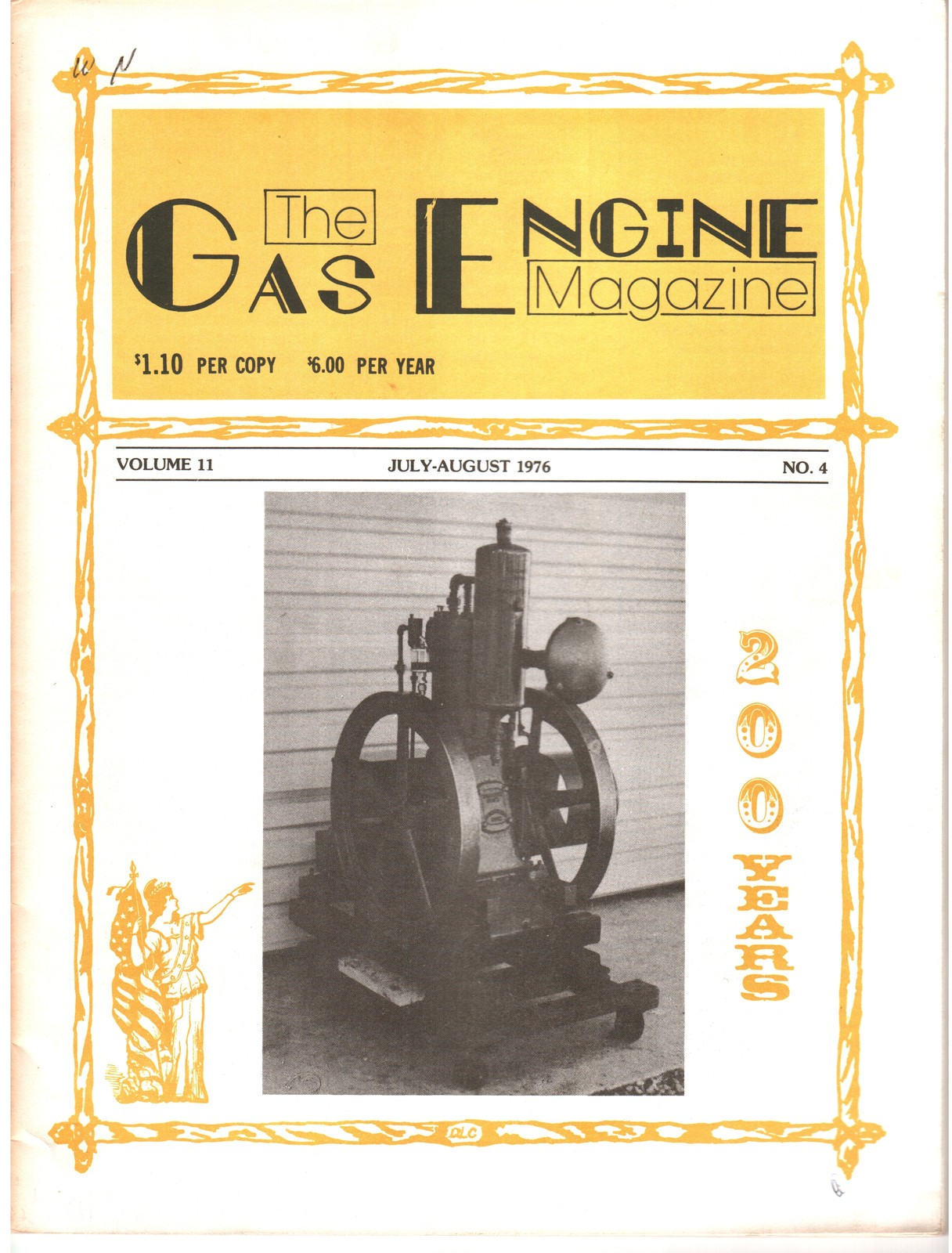 Metz Auto Engine – July/August 1976 GAS Engine Magazine