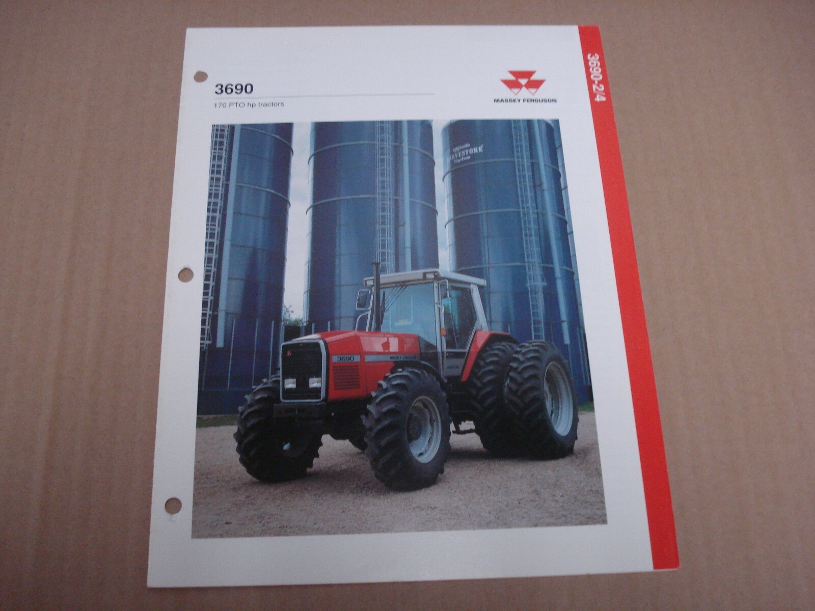 Massey Ferguson 3690 Tractor Brochure