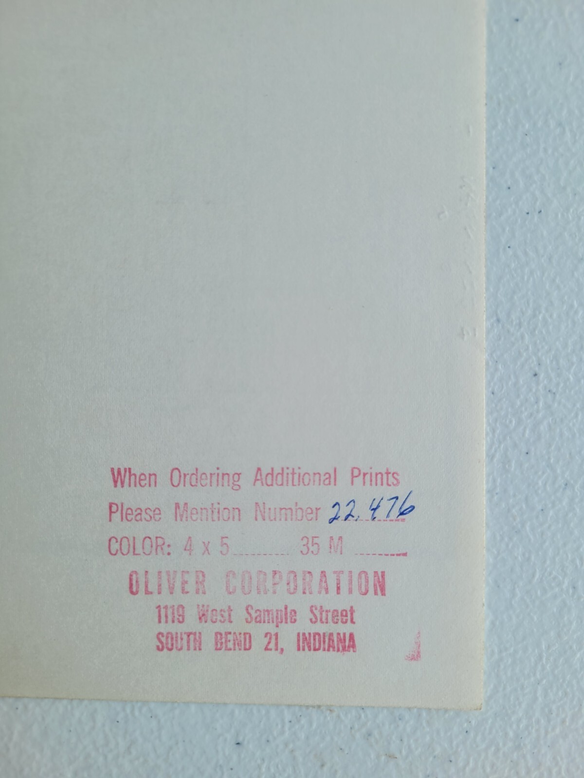 Oliver Tractor 340 540 Planting Rate Charts