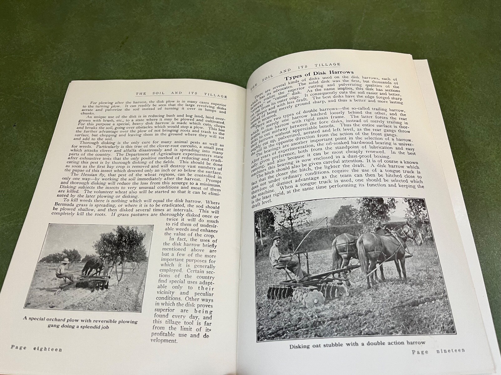 Orignal Lot of Clark Cut Away Farm Implement Brochures and Catalog 1937