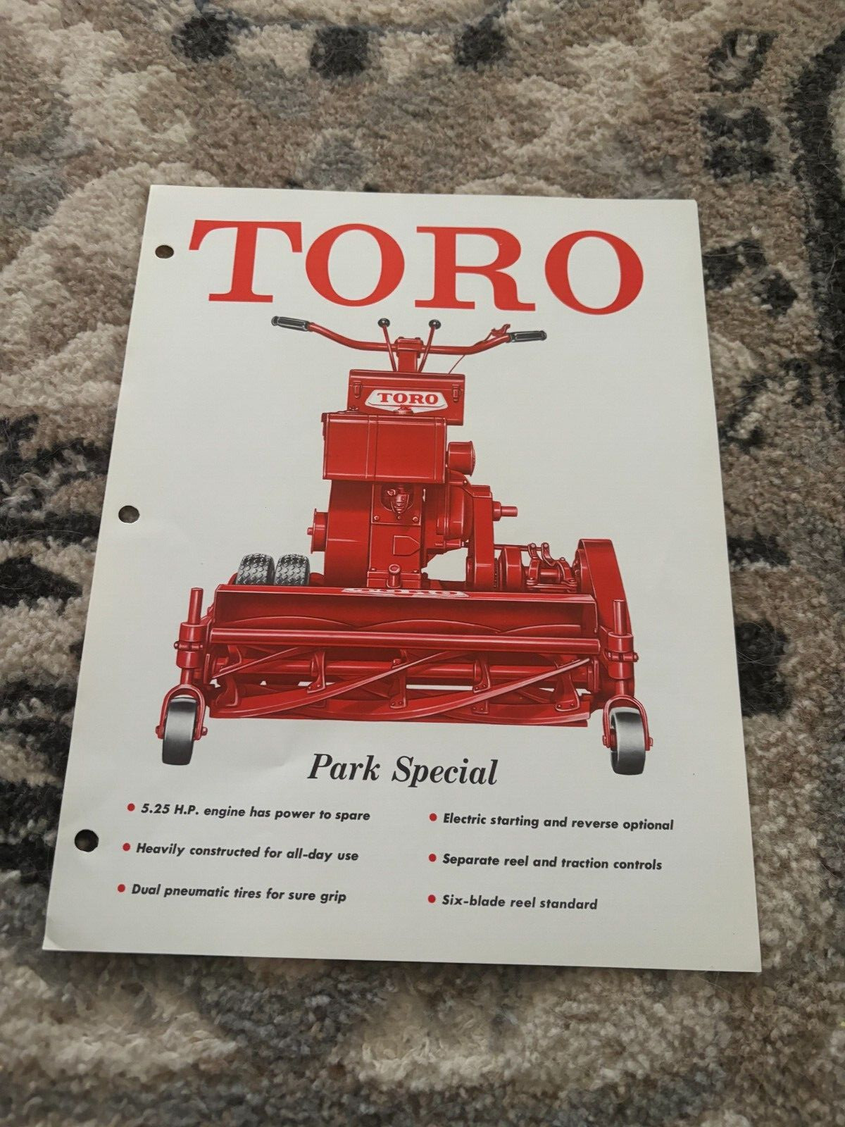 Toro Park Special Brochure FCCA24