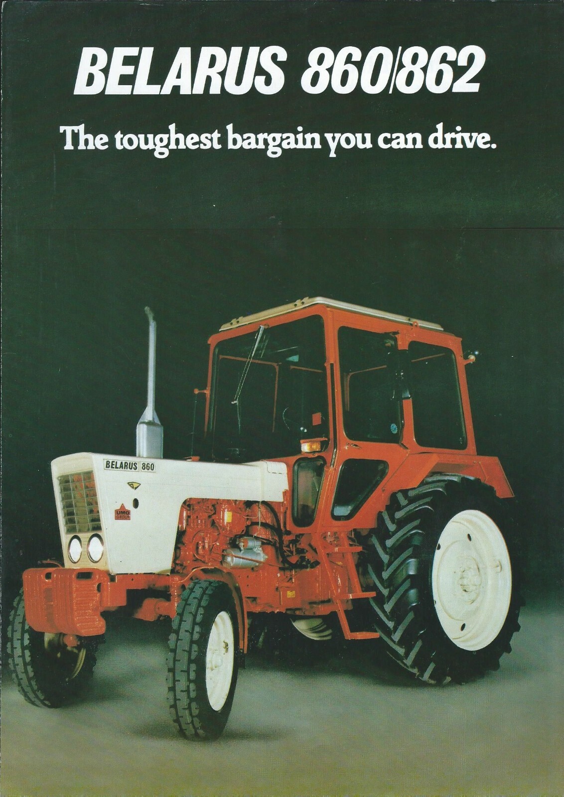 Farm Tractor Brochure – Belarus – 860 862 – c1980’s (F7200)