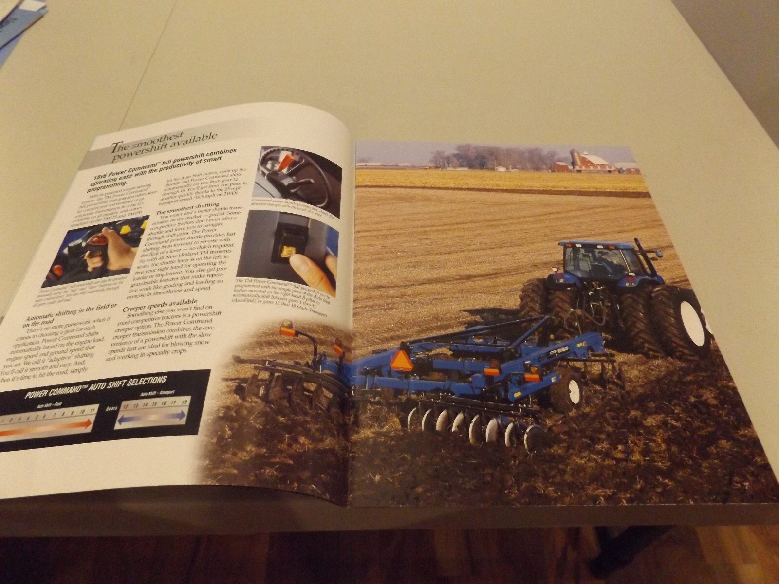 NEW HOLLAND TM TRACTORS 95 to 160 PTO hp, LIT # NH6290404 020520-2005