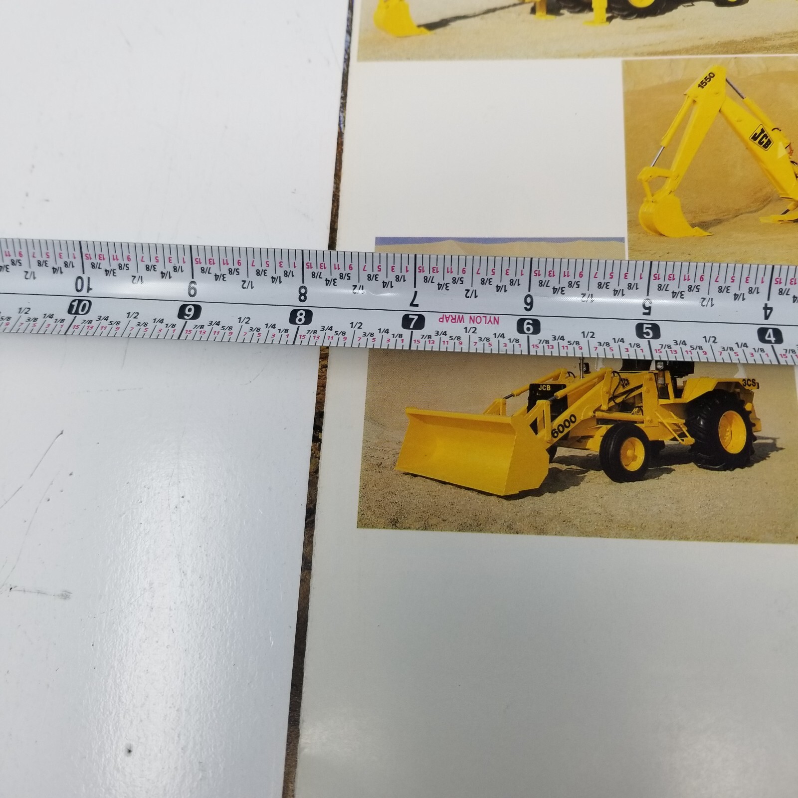 JCB Backhoe Loader Sales Brochure 1981 Operator is King Series 1000