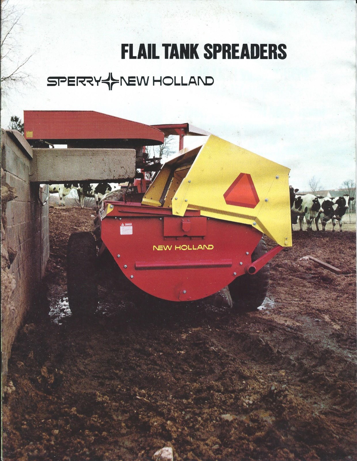 Farm Equipment Brochure New Holland 362 et al Flail Tank Spreader c1980 (F6212)