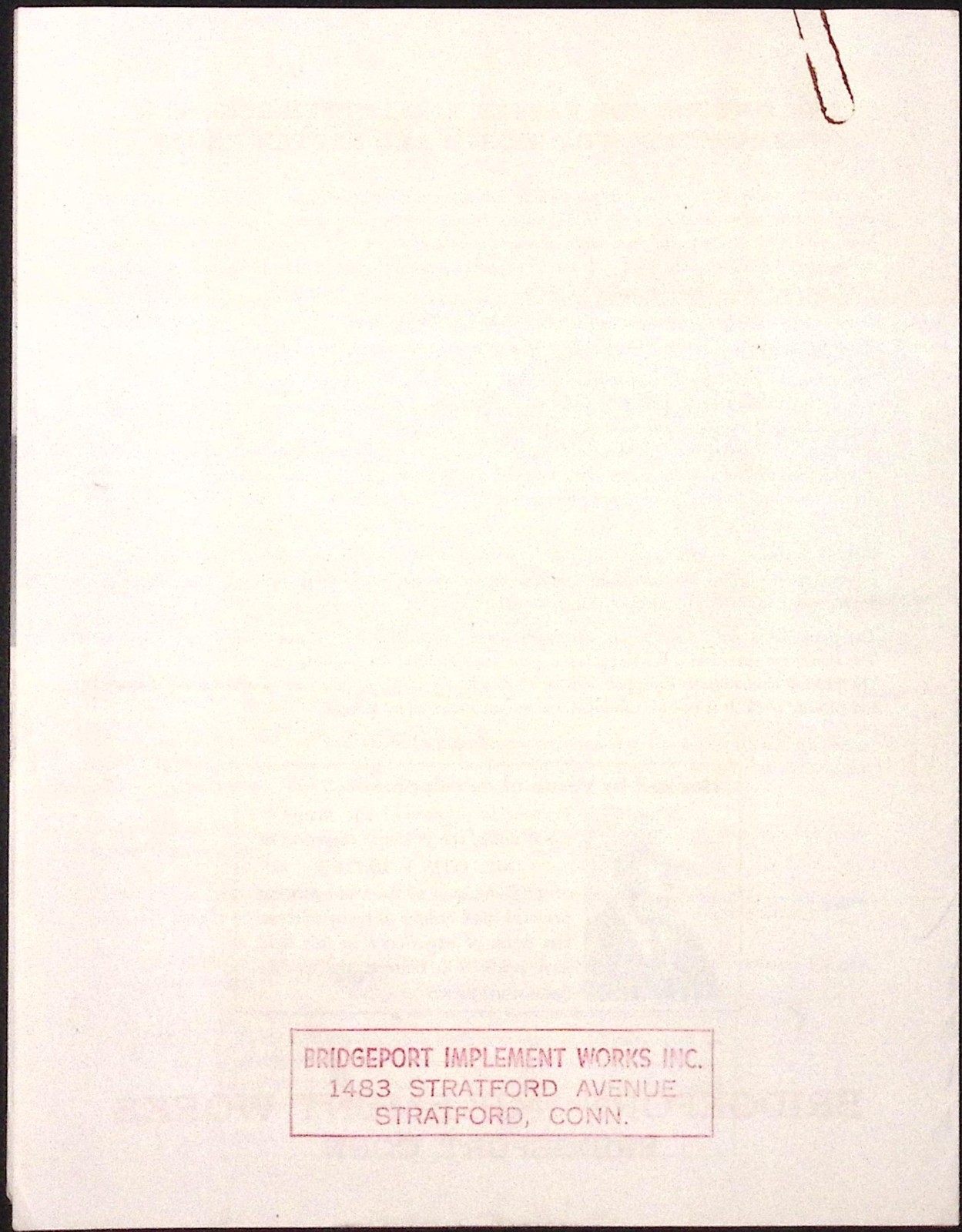 1954 Pixtone World’s Finest Stone Picker Brochure Bridgeport Implement Works