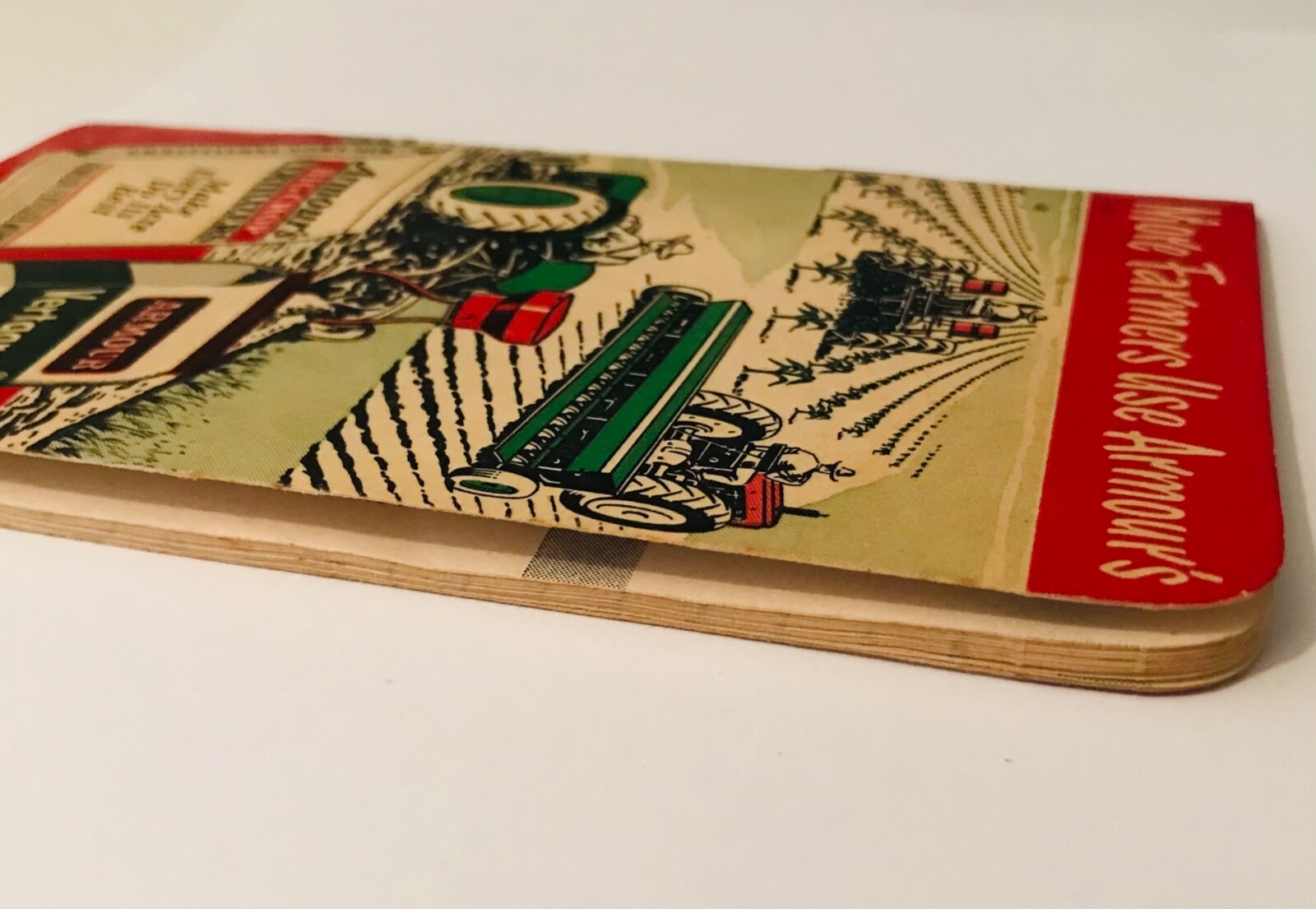 1952-1953 Armour’s Fertilizer & Vertagreen Plant Food Pocket Notebook Calendar