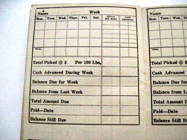 1917 Booklet “Cotton Calculator” Compliments of “First Guaranty State Bank” TX*