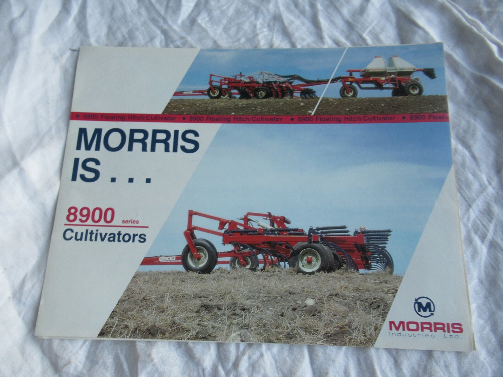 Morris 8900 series cultivator brochure