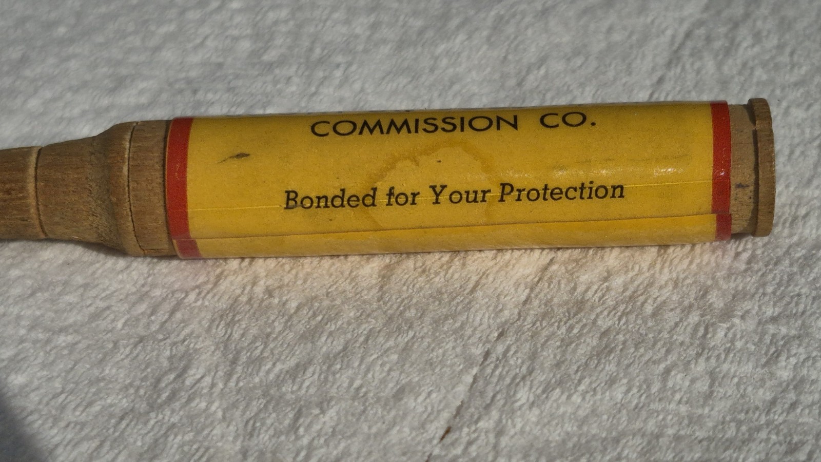 “SWIFT & HENRY Live Stock South St. Joseph Mo. Commission Co.”WOOD Bullet Pencil