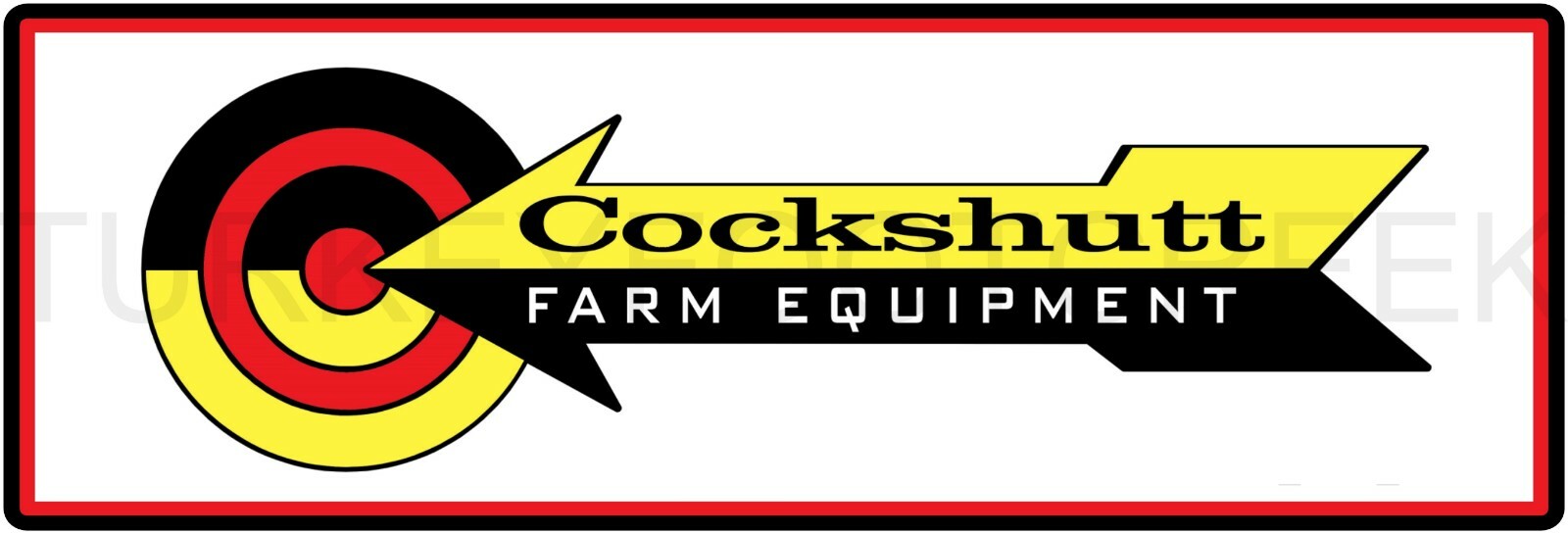Cockshutt Farm Equipment 8″ x 24″ Metal Sign