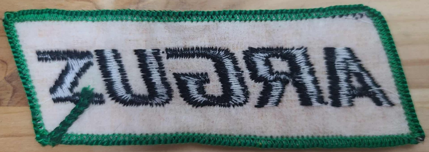 “ARGUS Logo Patch Vintage Iron-On Sew-On Badge Yellow Green Embroidered Rare”