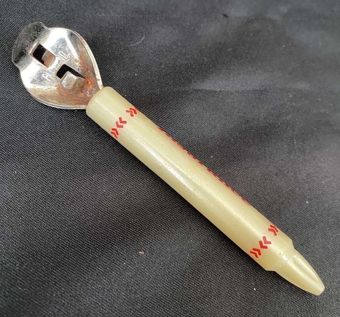 Vintage Farm Bureau 6″ Bottle Can Opener Promo Tool with Rusted Top