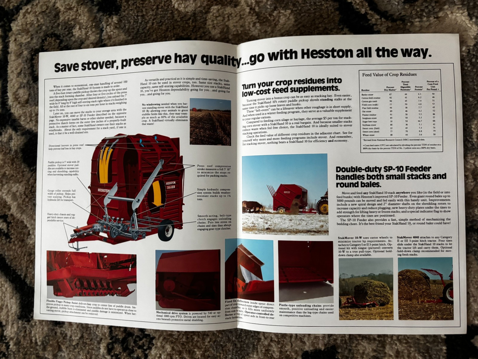 Hesston Stakhand 10 System For 1979 Brochure DCPA26