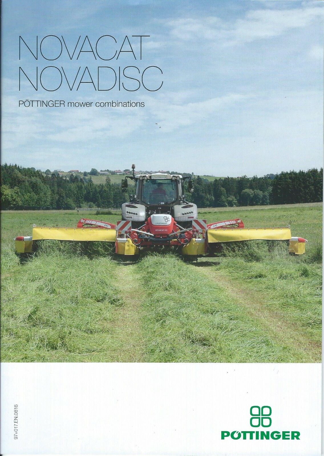 Farm Equipment Brochure – Pottinger – Novacat Novadisc – Mower – c2017 (F7379)